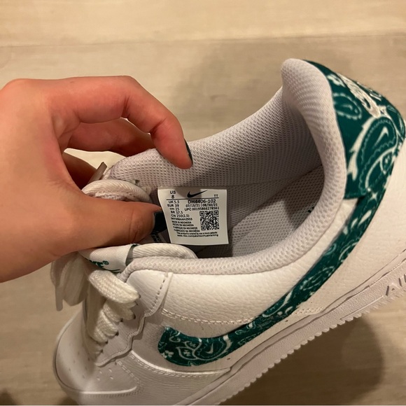 NEW Nike paisley Air Force 1 - Picture 5 of 5